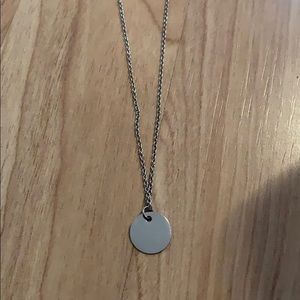 🌟New! Stainless Steel Circle Pendant Neckla…